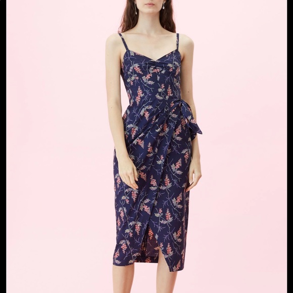Rebecca Taylor Dresses & Skirts - Rebecca Taylor Ivie Fleur Wrap Print Dress 0 Rebecca Taylor Dresses & Skirts - Rebecca Taylor Ivie Fleur Wrap Print Dress 0
